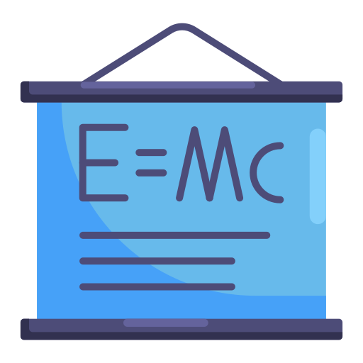Black board, education, learning, nuclear, school, study icon